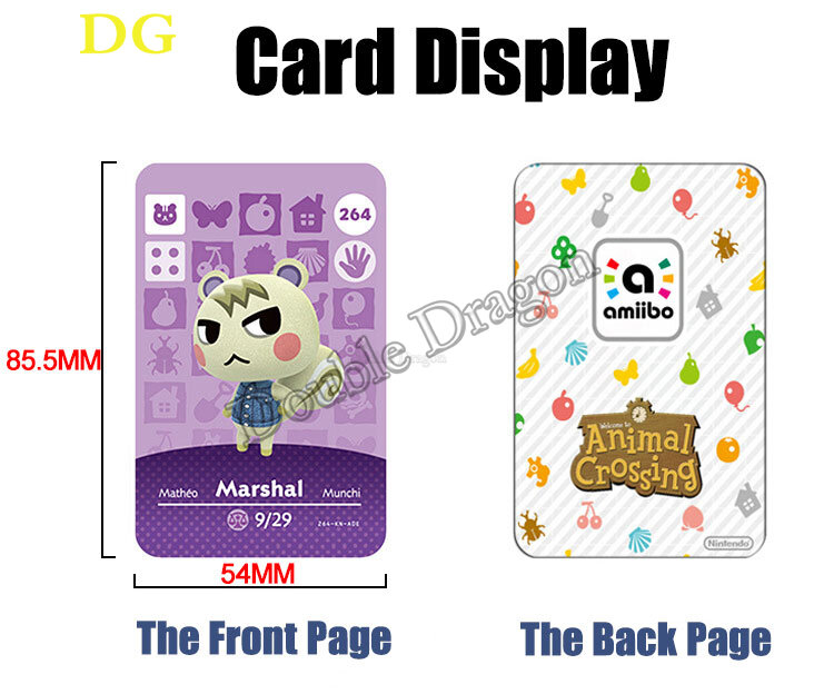 15 قطعة 001-210 ويتني القيقب الحيوان كرونغ بطاقة صغيرة NFC جديد الأفق العلامة Ntag215 بطاقة الألعاب للتبديل/التبديل لايت