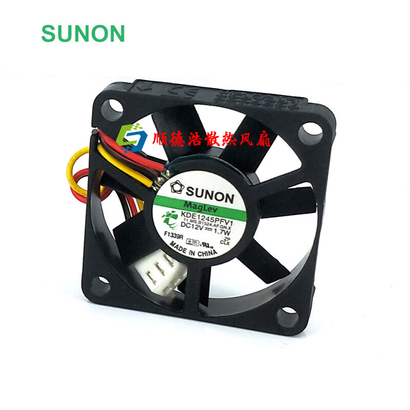 جديد الأصلي Sunon KDE1245PFV1 4510 12V1.7W 4.5 سنتيمتر 45*45*10 مللي متر مروحة سرعة وظيفة