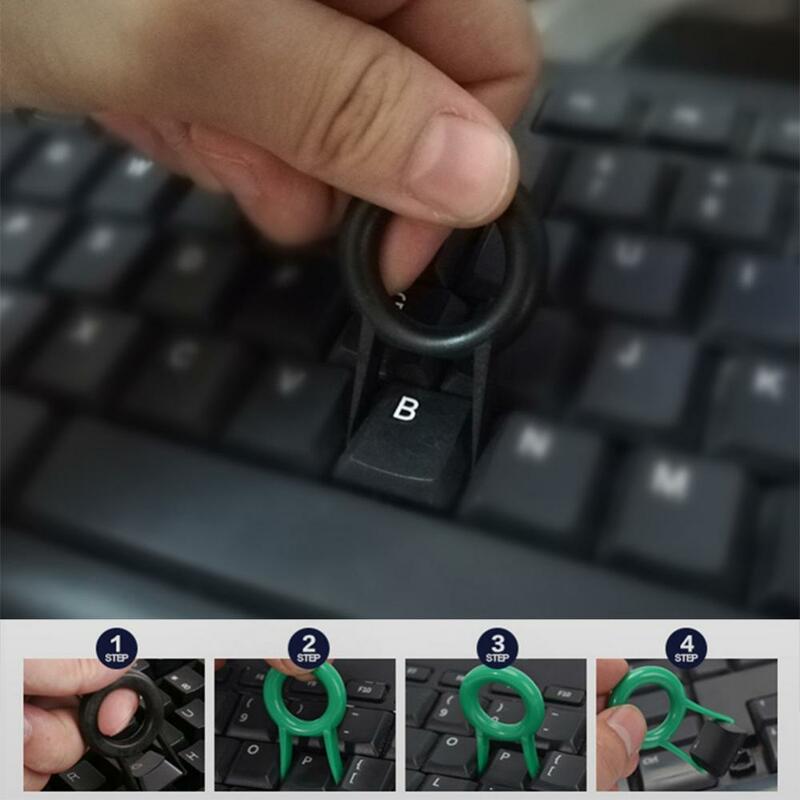 5 قطعة العالمي الميكانيكية لوحة المفاتيح مفتاح Keycap التبديل Puller مزيل أداة إصلاح العالمي لوحة المفاتيح مفتاح غطاء Puller