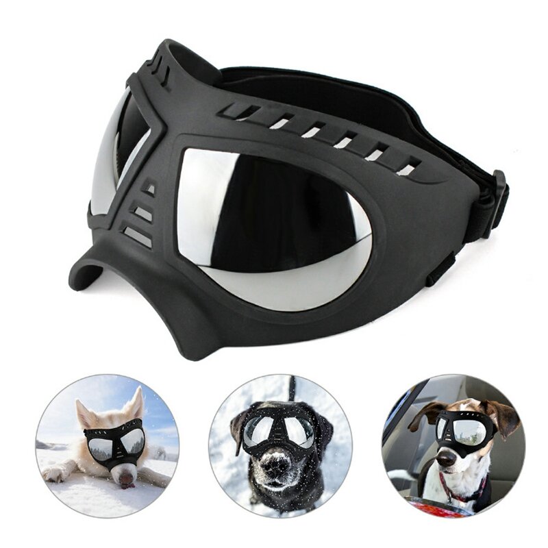 Legendog 1 قطعة نظارات الكلب UV حماية يندبروف نظارات Pet العين ارتداء متوسطة كبيرة الكلب السباحة التزلج نظارات المساعدون #3