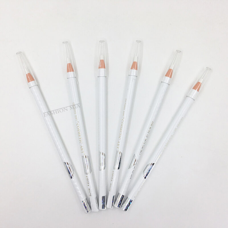 Microblading الأبيض الحاجب قلم الطبيعية طويلة الأمد 1818 الحاجب أدوات ماكياج التجميل مقاوم للماء دائم الملونة الإكسسوارات