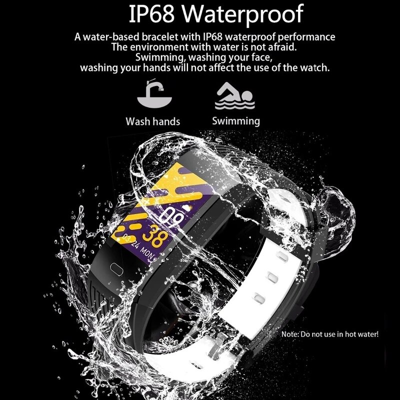 LIGE 2021 جديد سوار ذكي الرجال اللياقة البدنية الذكية معصمه IP68 مقاوم للماء الإناث الرياضة المقتفي Smartwatch اللعب الموسيقى سوار