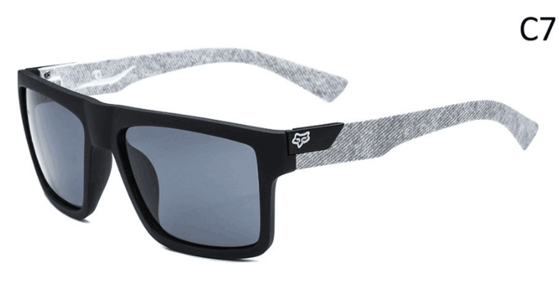 الكلاسيكية مربع النظارات الشمسية الرجال النساء المتضخم الرياضة السفر الصيد في الهواء الطلق نظارات شمسية ملونة Uv400 نظارات