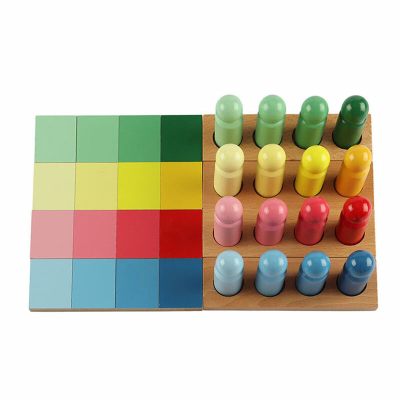 وسائل تعليمية سلسلة الحسية لون التشابه الفرز لعبة التدرج اللون لوحة ألوان لعب للتعلم المبكر