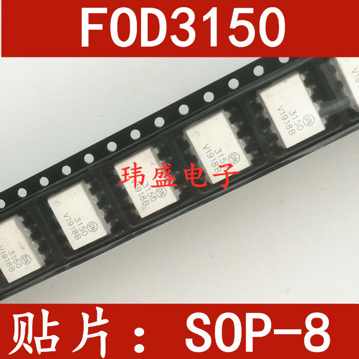 10 قطعة/الوحدة FOD3150 SOP-8 FOD3150SD F3150 FOD3150A