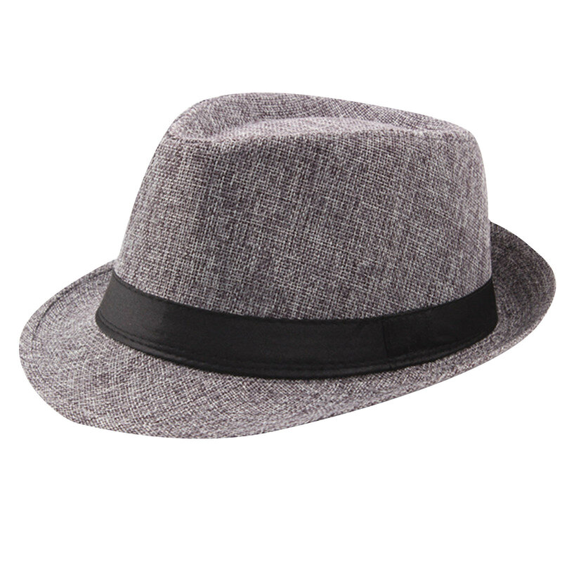 جديد الموضة الرجعية الرجال Fedoras قمة الجاز ورأى واسعة قبعة لها حواف خمر زوجين قبعة الشتاء فاتحة الصيف الرامي القبعات قبعة في الهواء الطلق