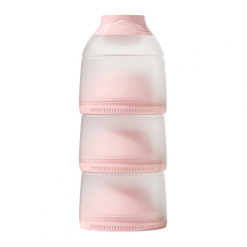 موزع الحليب المجفف يمكن ارتداؤها الطفل وير سعة كبيرة لرحلة الطفل وجبة خفيفة حاوية مسحوق الحليب الحاويات