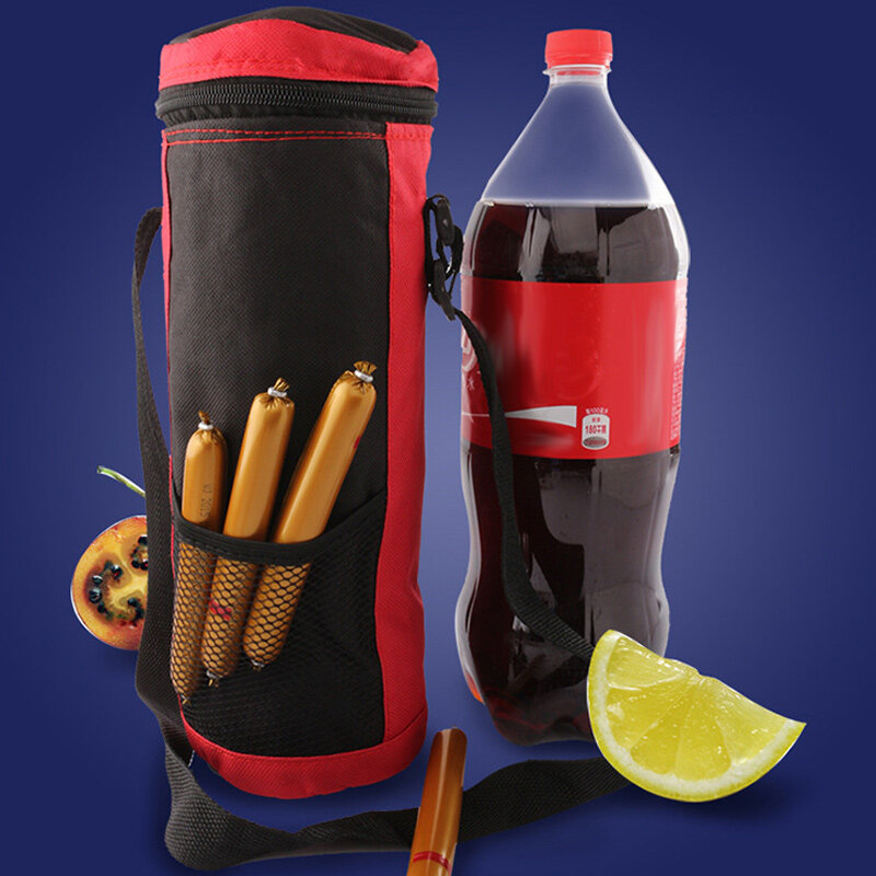 زجاجة مياه مبردة حمل حقيبة حامل معزول الناقل غطاء الحقيبة الرياضة حقيبة للسفر