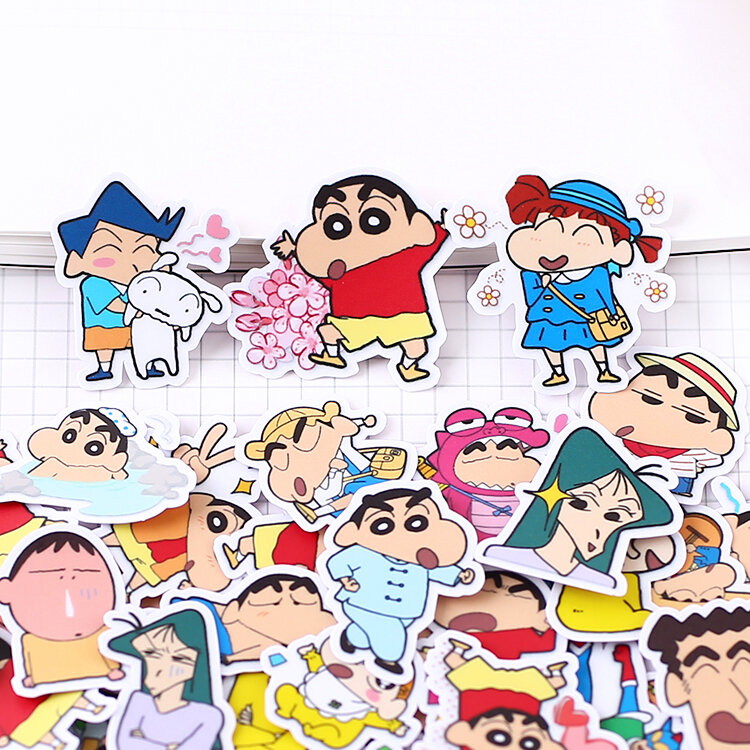 40 قطعة الإبداعية لطيف الذاتي الصنع جميلة تلوين Shinchan3 سكرابوكينغ ملصقات/ملصق مزخرفة الديكور/ملصقات صغيرة