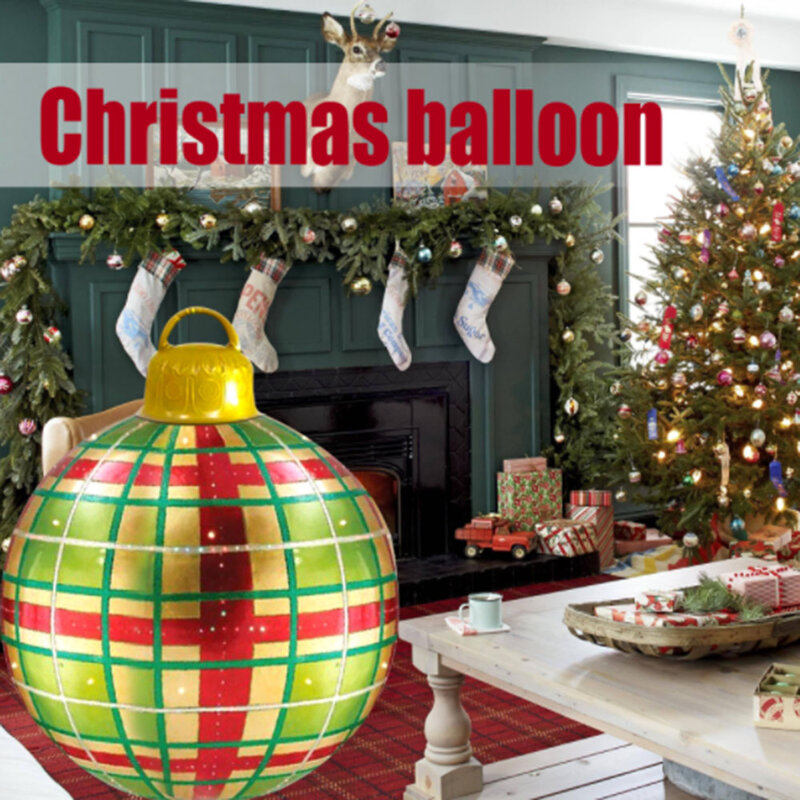 في الهواء الطلق عيد الميلاد نفخ زينت الكرة عيد الميلاد نفخ الكرة زينة شجرة عيد الميلاد البلاستيكية نفخ اللعب