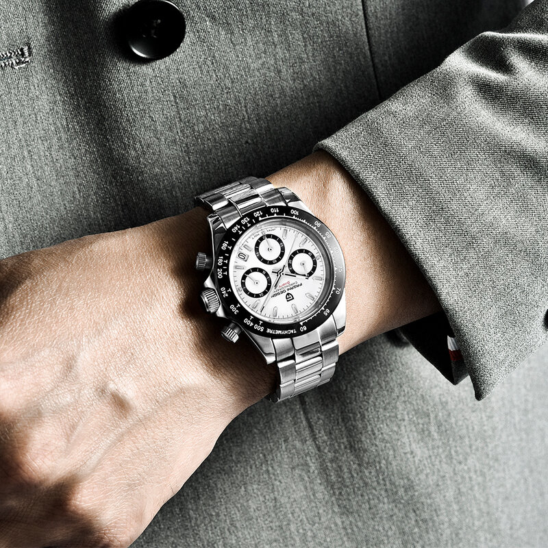 2020 PAGANI تصميم العلامة التجارية الفاخرة الرجال الرياضة ساعة كوارتز الرجال مقاوم للماء ساعة اليد موضة عادية الرجال ساعة Relogio Masculino