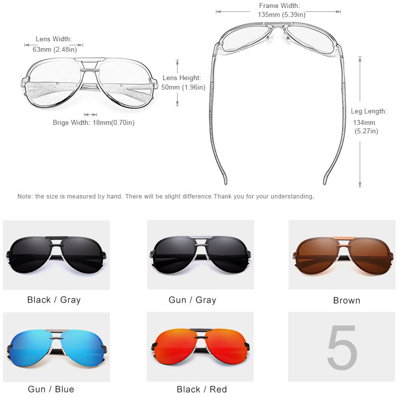 نظارات شمسية GXP بدون إطار, نظارات شمسية مستقطبة بإطار للقيادة للرجال والنساء نظارات شمسية رجالية UV400 Gafas De Sol