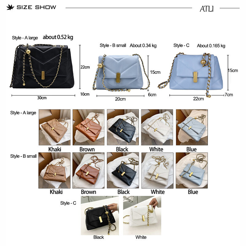 V-شكل المشارب بولي Leather الجلود سلسلة الكتف حقائب كروسبودي للنساء 2021 مصمم حقائب نسائية الاتجاه حقائب وصفت كيس الرئيسي