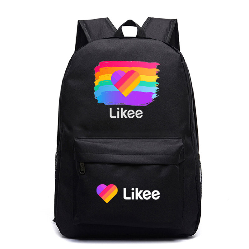 تريند الروسية ليكي حقيبة الظهر للطلاب Bookbag ليكي فيديو App محمول على ظهره الحقائب المدرسية للمراهقات أنماط السفر