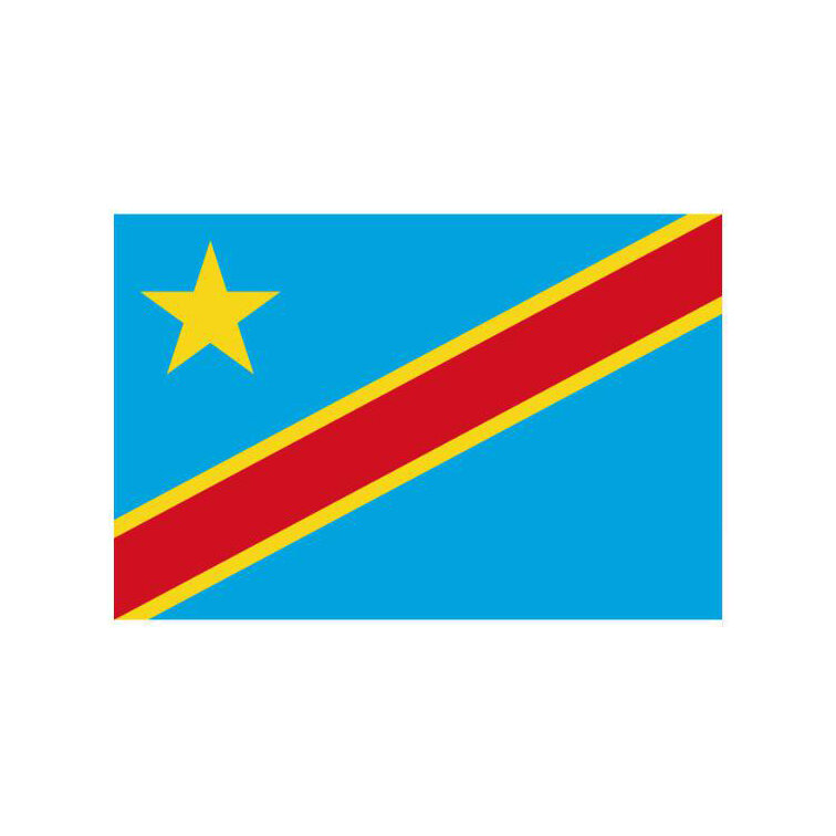 الانتخابات 90x150 سنتيمتر COG جمهورية الكونغو كينشاسا العلم
