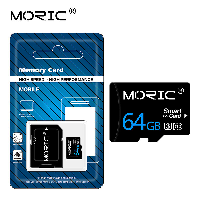 2019 بطاقة ذاكرة Tarjeta بطاقة SD 32GB 64GB فئة 10 عالية السرعة مايكرو SD 8GB 16GB مايكرو SD كارتاو دي ميموريا 128GB بطاقة TF صغيرة