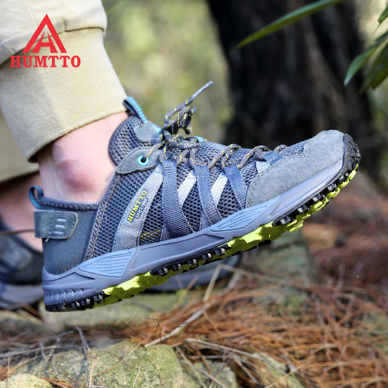 الرجال تنفس خفيفة أحذية تسلق الجبال مكافحة زلة مقاومة للاهتراء أحذية مشي أحذية رياضية