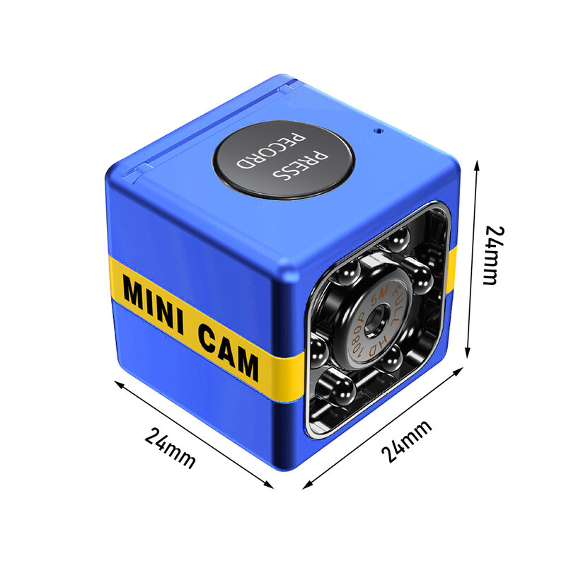 كاميرا IP صغيرة بطارية واي فاي كاميرا مربية للجسم تطبيق حياة ذكي لاسلكي Onvif 1080P كاميرا فيديو أمان clity TF