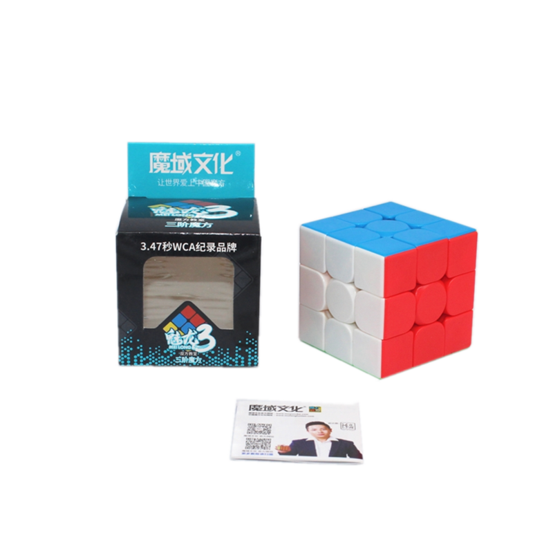 مكعب MoYu 3x3x3 أُحجية مكعبات سحرية مكعبات 3x3 مكعب ستيكيرليس 3x3 مكعب سرعة احترافي مكعب لعبة مكعب اللعب مكعب الطالب  MoYu cube 3x3x3 Magic Cube Puzzle cubes Speed cube