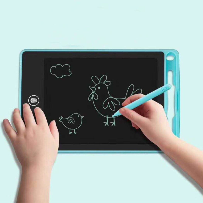 جهاز لوحي كهربائي بشاشة ال سي دي للأطفال ، لعبة تعليمية ، لوح رسم ، جرافيتي ، 6.5 بوصة