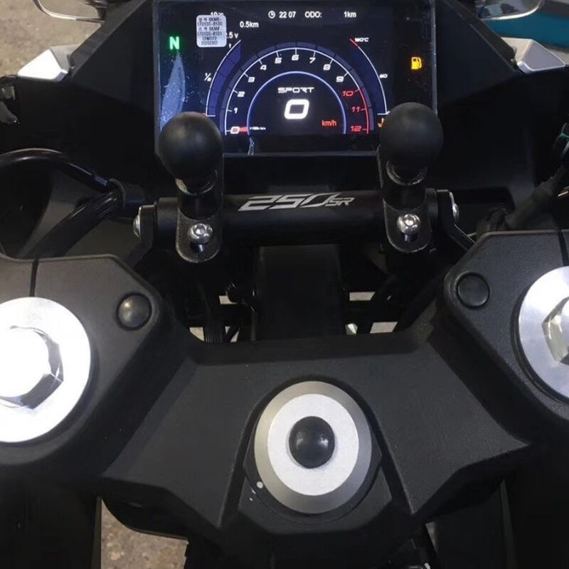 دراجة نارية الملاحة قوس حامل حامل ل CFMOTO CF250SR 250SR الهاتف المحمول هاتف به خاصية التتبع عن طريق الـ GPS لوحة قوس