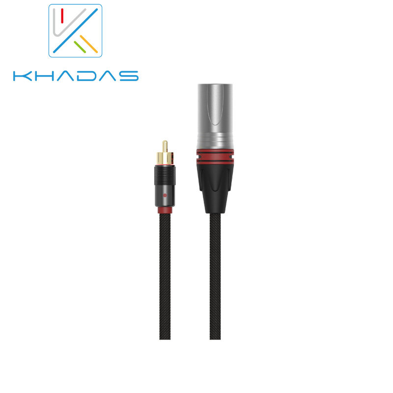 Khadas Bal-RCA إلى XLR-3 ذكر 0.2 متر