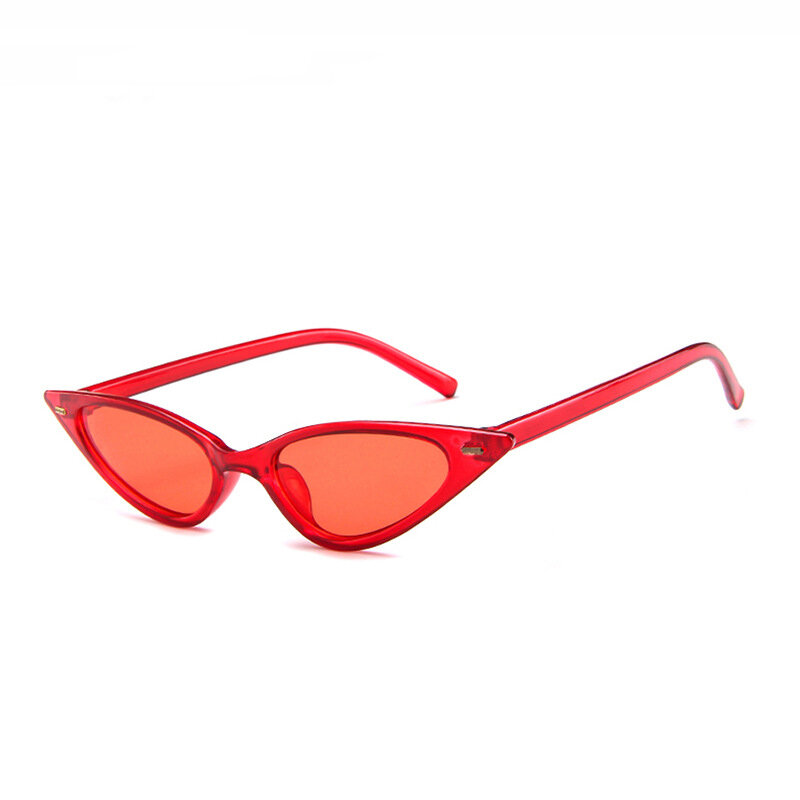 موضة عين القط النظارات الشمسية العلامة التجارية الصغيرة مصمم ريترو السيدات نظارات شمسية نظارات نسائية UV400