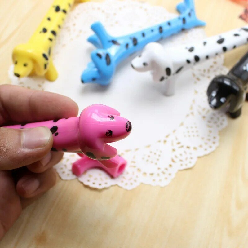 الكلب قلم حبر جاف جميل متقطعا الكلب القلم للأطفال مدرسة جائزة القلم 30 قطعة/الوحدة