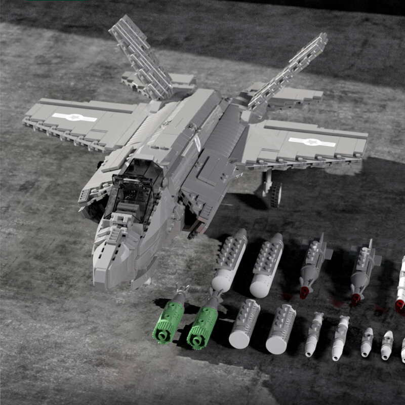 سلسلة العسكرية الطائرات اللبنات F-22 الشبح مقاتلة F-35 F-18 طائرة مدينة الطائرة البناء زارة التجارة الطوب لعب هدايا