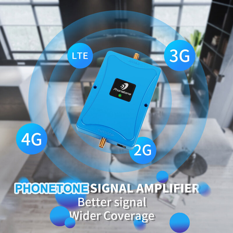 مضخم إشارة GSM 3g ، معزز إشارة خلوي 850 ميجاهرتز ، مكرر أحادي النطاق ، مكبر اتصالات عالي الكسب 70 ديسيبل