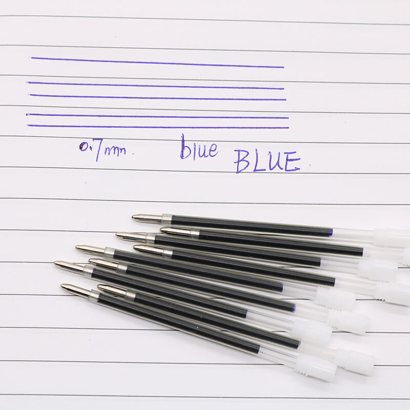 10 قطعة/مقبض كريستال الملء طول 70 مللي متر الأزرق الأسود مكتب و اللوازم المدرسية أقلام رصاص و أدوات الكتابة قلم رصاص عبوات #5