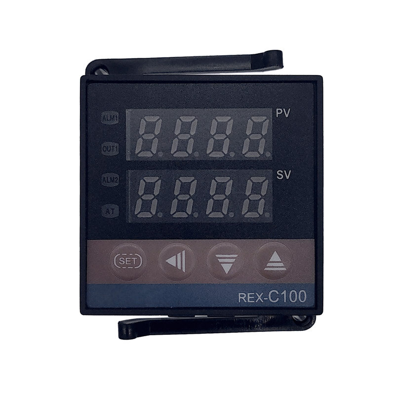 REX-C100 جديد PID ذكي متحكم في درجة الحرارة العالمي/K نوع REX C100 ترموستات SSR التتابع