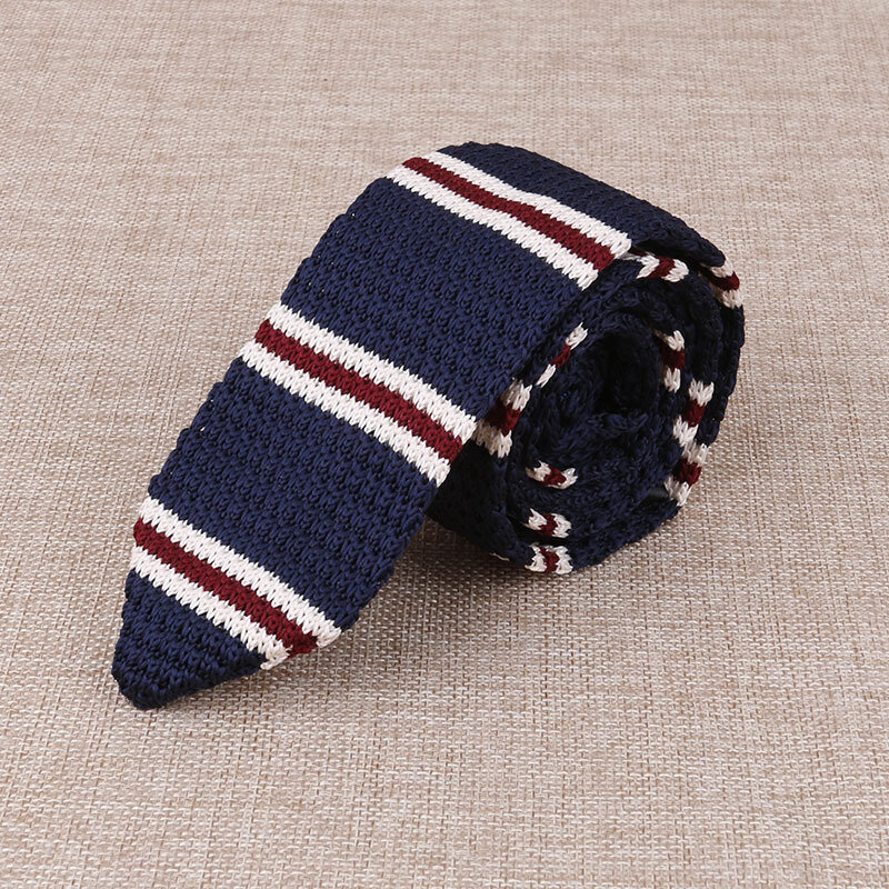 ربطة عنق محبوكة للرجال ، إكسسوارات عالية الجودة ، ضيقة ، 5.5 سنتيمتر ، إكسسوارات كرة التخرج