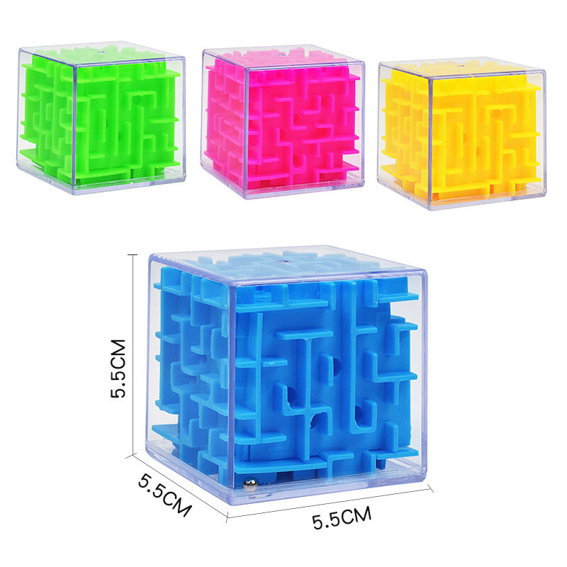 ألعاب الصبر ثلاثية الأبعاد أُحجية مكعبات لعبة المتاهة اليد لعبة صندوق صندوق متعة الدماغ لعبة التحدي اللعب التوازن لعبة تعليمية للأطفال