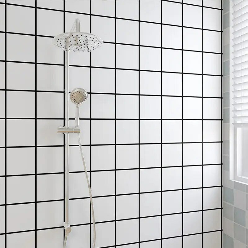 الفينيل المرحاض ملصقا بلاط مقاوم للماء ملصقا المرحاض زيت المطبخ واقية ذاتية اللصق الجدار ملصق الحمام المرحاض خلفيات
