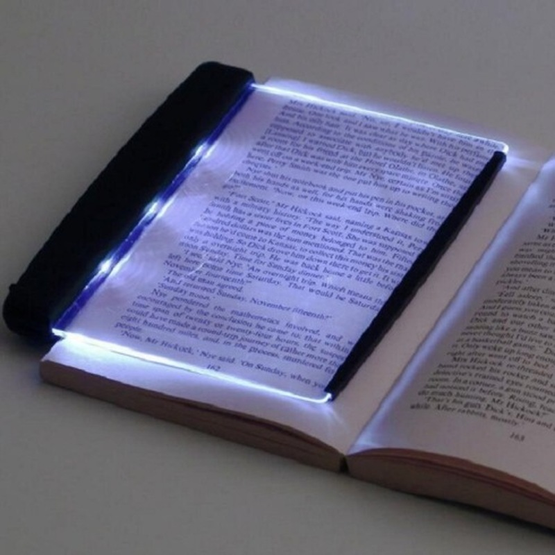 LED كتاب القراءة ضوء إضاءة داخلية ضوء الليل الإبداعية LED المحمولة السفر مصباح لوح عنبر Led لمبة مكتب حماية العين