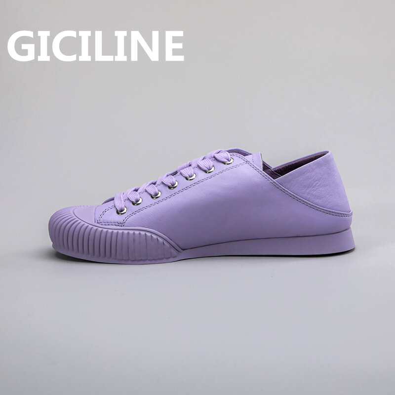 الحبوب الكاملة أحذية رياضية من الجلد النساء فلكنيز أحذية 2021 الخريف منصة رياضية غير رسمية الاحذية الفاخرة أحذية مصممين للمرأة