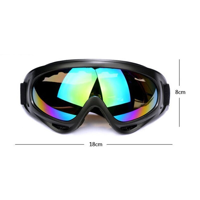 يندبروف التزلج نظارات في الهواء الطلق نظارات رياضية تزلج نظارات UV400 الغبار حماية مكافحة اللعاب موتو الدراجات النظارات الشمسية