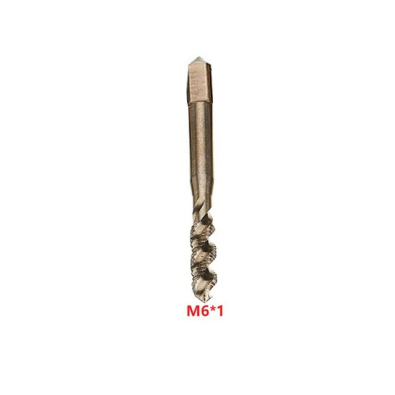 1 قطعة M3-M10 HSS- Co الكوبالت M35 آلة دوامة المزامير الصنابير متري برغي الحنفية أدوات السلطة لوازم