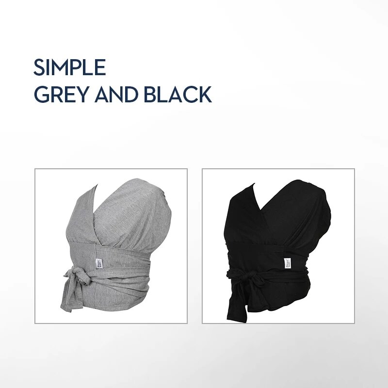 حزام حامل طفل التفاف متعدد الوظائف أربعة مواسم العالمي الجبهة عقد نوع بسيط X-شكل حمل قطعة أثرية مريح