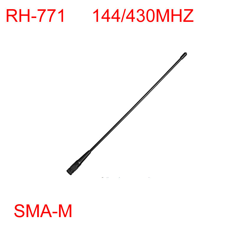 RH-771 SMA-M ذكر ثنائي النطاق لينة 144/430MHz هوائي ل Baofeng Yaesu TYT TH-UV8000D/E Wouxun KG-UV8D/9D اسلكية تخاطب