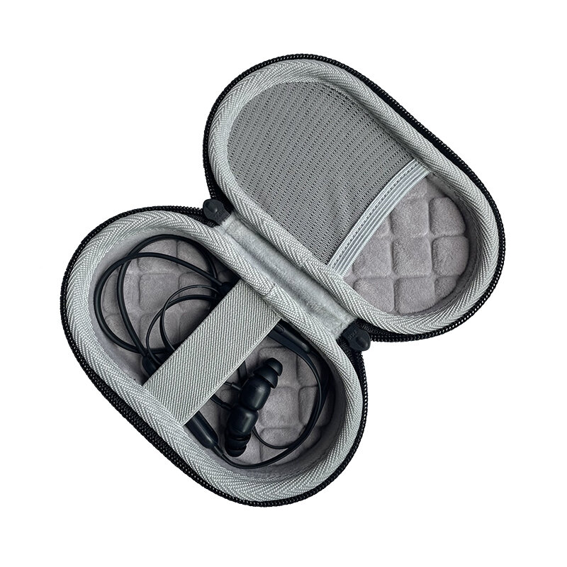 المحمولة حقيبة الغلاف الصلب حمل ل يدق فليكس X-الرقبة معلقة الرقبة في الأذن بلوتوث سماعات رأس لاسلكية صندوق تخزين