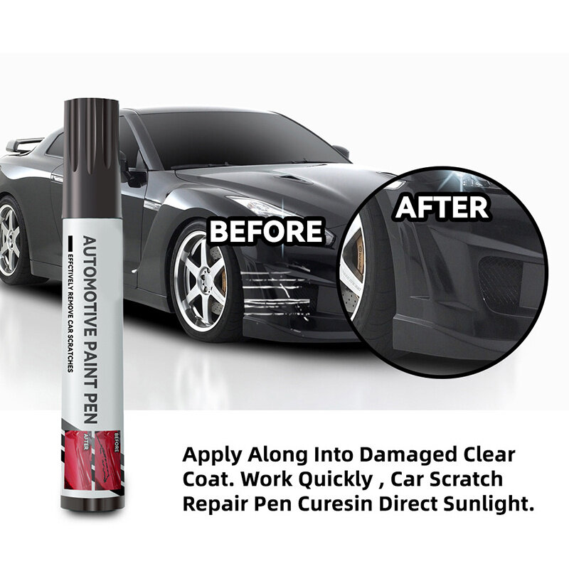 سيارة خدش إصلاح قلم جاف للرسم إصلاح المهنية متعدد الألوان المحمولة سهلة الاستخدام سيارة مزيل مناسبة لمختلف السيارات المنزل