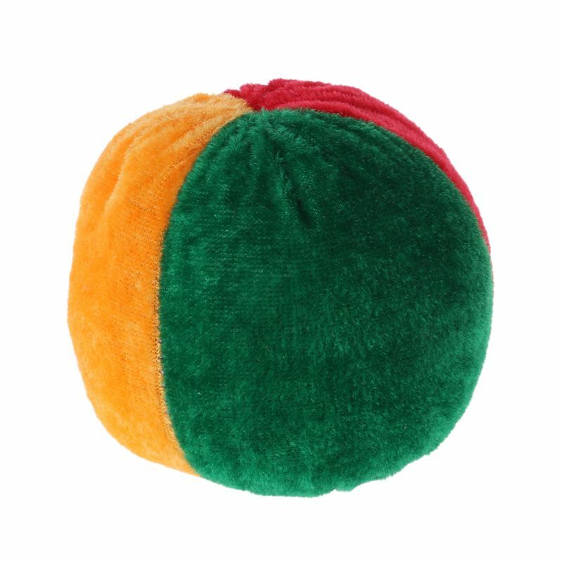 HUYU جديد لينة ملونة كرة العرافة اليدوية الأطفال Footbag مستلزمات رياض الأطفال