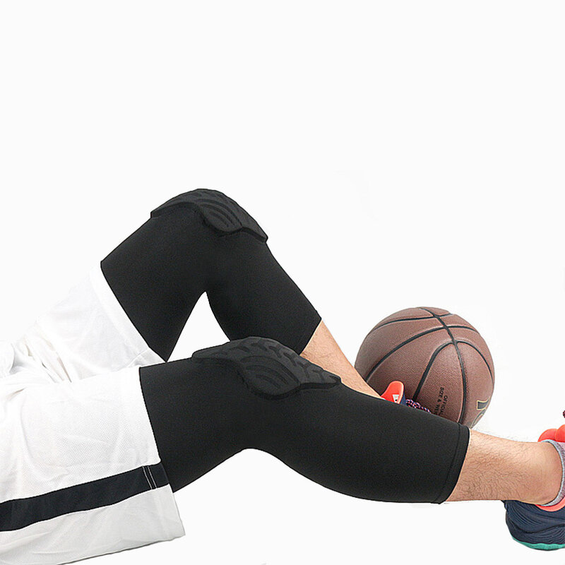 ضغط الركبة دعم منصات الركبة الأقواس الرياضة مطاطا المشتركة حامي ضمادة كرة السلة الكرة الطائرة الصالة الرياضية تجريب كمال الاجسام