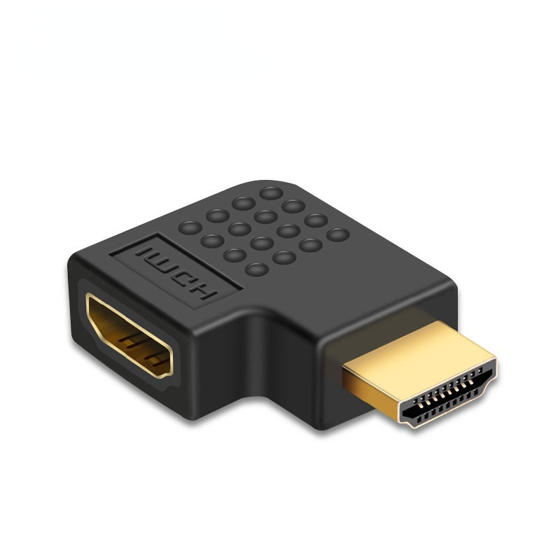 HDMI-متوافق محول ذكر إلى أنثى 90 270 درجة يمين يسار محول conttador ل PS4 Projetor HDTV شاشة لاب توب قطعة #1