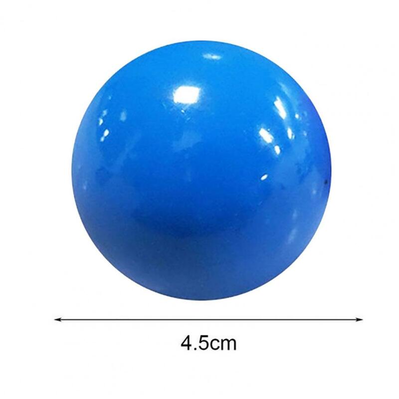 كرة مستديرة صغيرة الضغط لون عشوائي الكرة لزجة مرنة