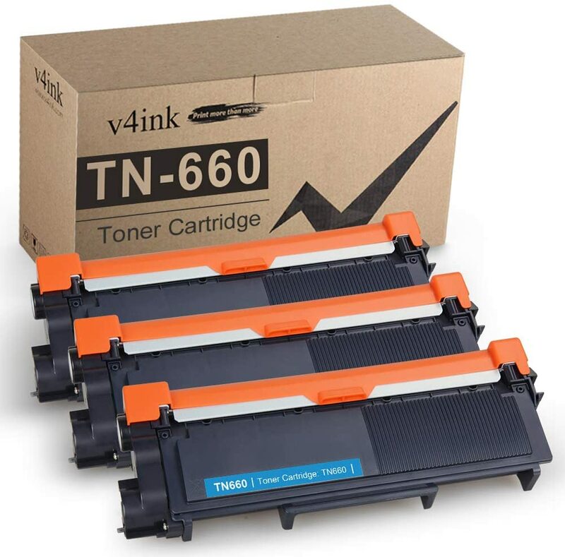 V4INK 3-حزمة متوافق TN630 TN660 خرطوشة حبر لأخيه HL-L2340DW HL-L2300D HL-L2380DW MFC-L2700DW L2740DW DCP-L2540DW