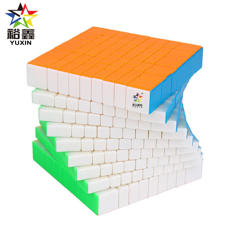مكعبات ألعاب تعليمية للأطفال من Yuxin ليتل ماجيك 9x9x9 مكعبات ألعاب سريعة غير لاصقة Zhisheng 9x9 مكعبات ألعاب تعليمية للأطفال