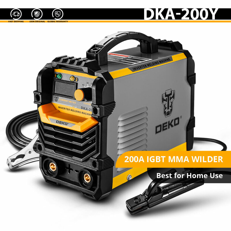 DEKO DKA-200Y 4.1KVA ألة لحام كهربائي 220 فولت MMA لحام للمنزل لحام العمل